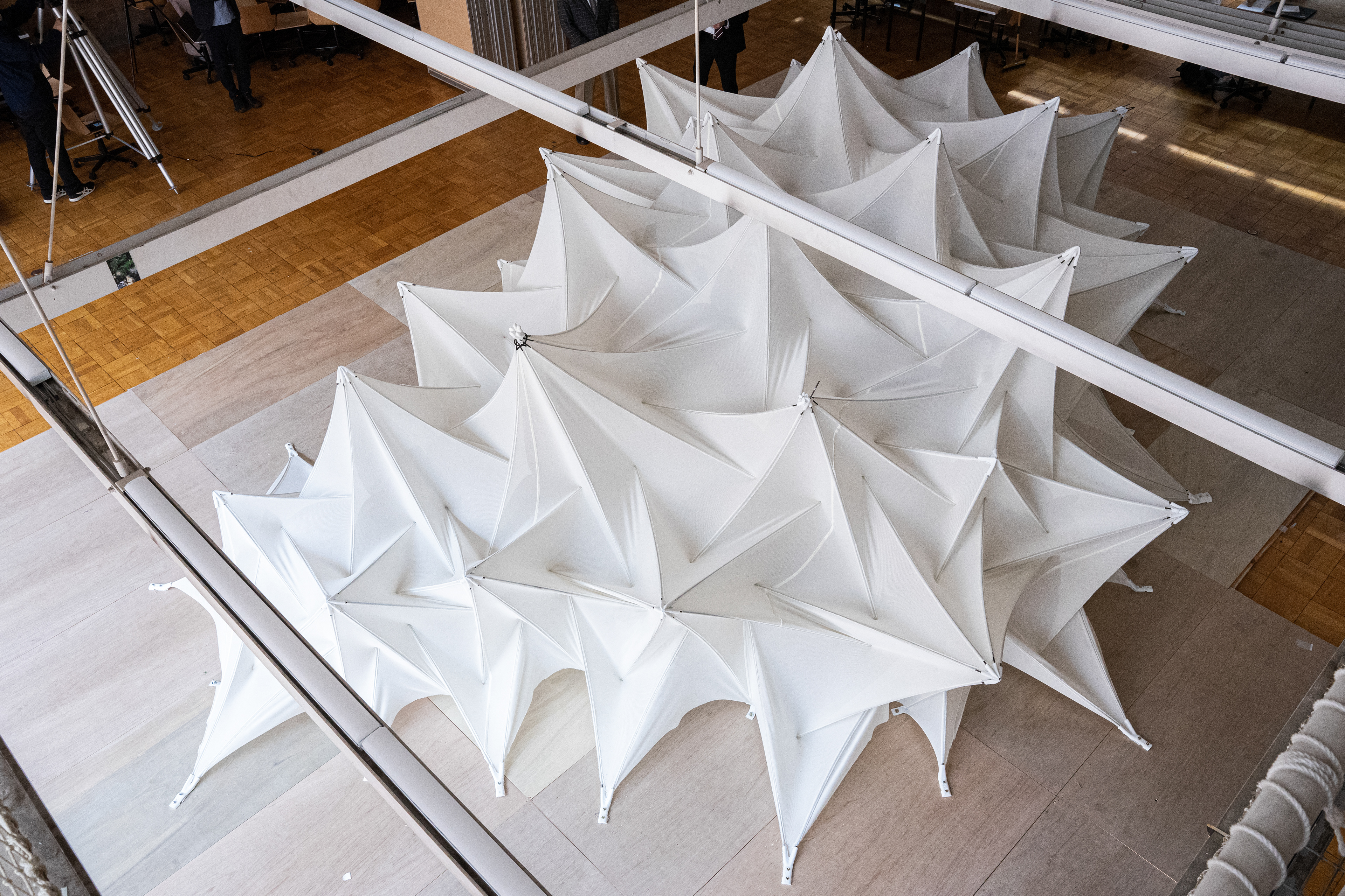 Freeform Membrane Tensegrity