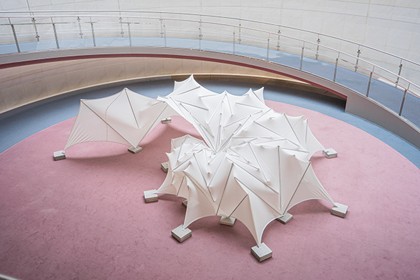 Ammonite Tensegrity @ SPIRAL